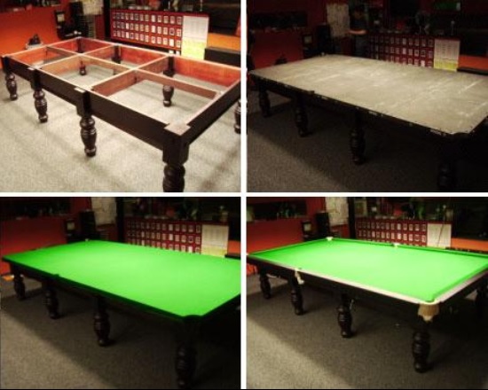  Snookertische und Billardtische, Training